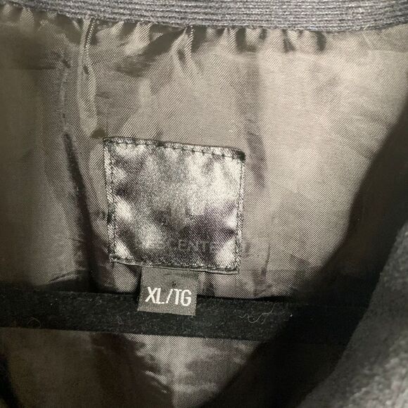 Vintage Descente quilted black insulated puffer bomber jacket size XL - Picture 3 of 7